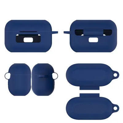 Združljiv silikonski ovitek za slušalke TOZO NC9 Bluetooth 2024 Blue