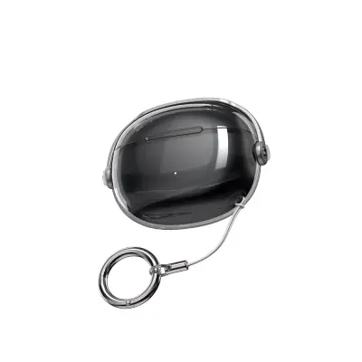 Kreativni zaščitni etui, združljiv s slušalkami LolliPro3 Bluetooth Transparent+Black