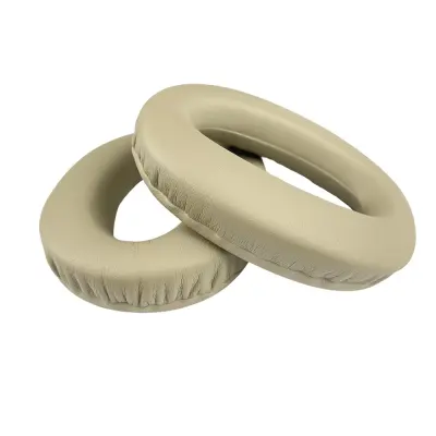 Združljivi 2 kosa nadomestnih ušesnih blazinic iz proteinskega usnja za Sony WH-1000XM2 & MDR-1000X - Zlata