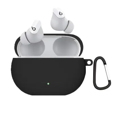 Silikonsko ohišje za slušalke Beats Studio Buds CP438 z zaponko - Midnight Blue Black