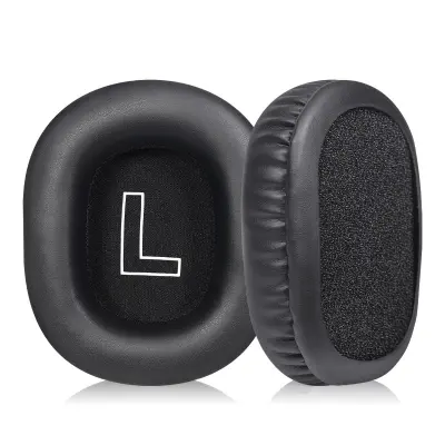 Proteinski usnjeni ušesni blazinici za serijo QCY H3 - 2 kosa Black