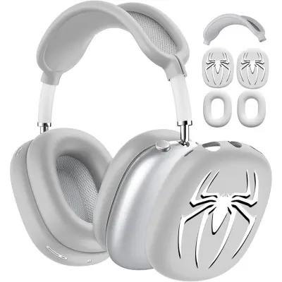 Združljiv komplet zaščitnih etuijev za AirPods Max 1/2 generacije - Spider Grey