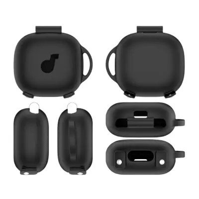 Združljiv silikonski ovitek za slušalke Anker Soundcore Sport X20 Black