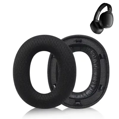 Črne mrežaste prevleke za ušesne blazinice za Edifier W860NB Pro