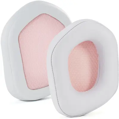 Združljivi nadomestni ušesni blazinici za Logitech G533 G335 G733 XIBERIA K03S White