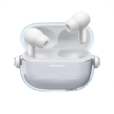 Zaščitno ohišje PC TPU, združljivo z Redmi Buds 4 Pro - odporno na udarce Transparent