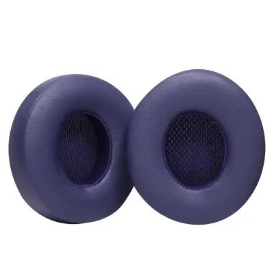 Združljivi nadomestni ušesni blazinici iz proteinskega usnja za Beats Solo 2/3 NavyBlue