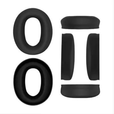 Združljivo s Sony WH-CH720N Silikonski Zaščitni Ovitek za Slušalke Black