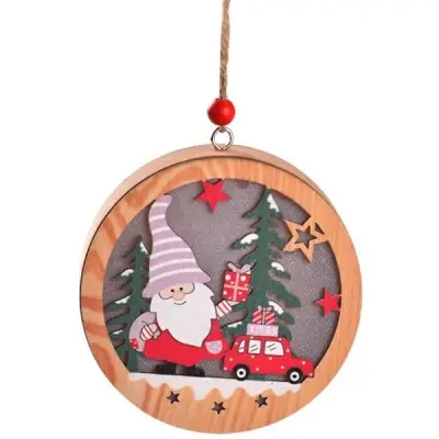 BELINE LESENA SVETILKA PALČEK IN AVTO ZA BOŽIČNO DEKORACIJO, OKROGLA