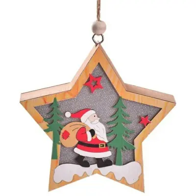 BELINE LESENA BOŽIČNA LUČKA DEDEK MRAZ ZVEZDA DEKORACIJA ZA DOMA BOŽIČ