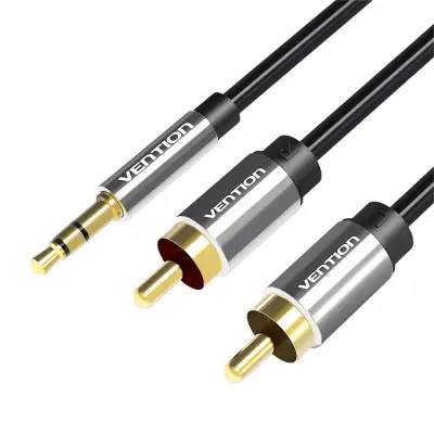 AVDIO KABEL VENTION 2X RCA DO 3,5 MM ZA AVDIO SISTEME 0,5 M ZMOGLJIVOST