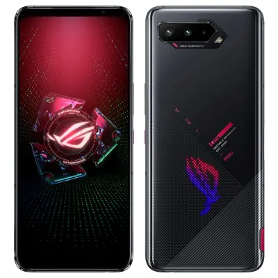 Obnovljeno - znaki rabe - Ecofone ROG Phone 5 5G crn 256 GB 16 GB ram