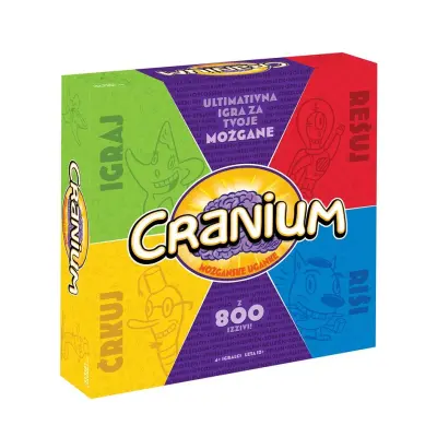 DRUŽABNA IGRA CRANIUM - MOŽGANSKE UGANKE