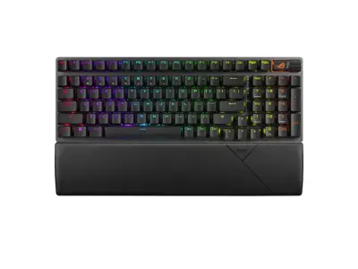 Vrnjen artikel - ASUS Rog Strix Scope II 96 Wireless NX Snow PBT/RGB/USB/US tipkovnica