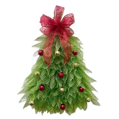 Ročno izdelan božični venček v obliki drevesa | TREEWREATH