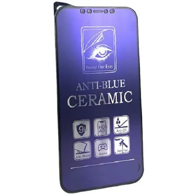 Kaljeno steklo proti modri svetlobi za iPhone 15/16 Plus