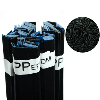 ROSFIX SPOJ ZA VARJENJE PLASTIKE PP/EPDM – ČRN TRAK 8 MM, 100 G, 42 CM DOLŽINA | 260–330 °C