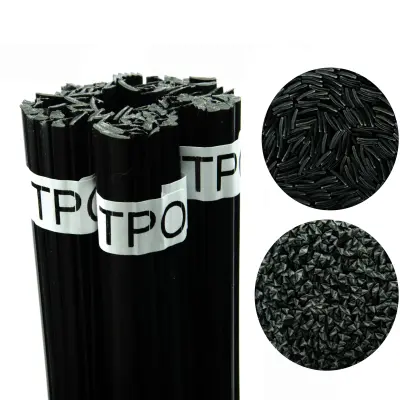 ROSFIX SPOJINA ZA VARJENJE PLASTIKE TPO – ČRNA, 100 G, 42 CM ŽICA, 320–380 °C | ZA TPO, TPE, TPU