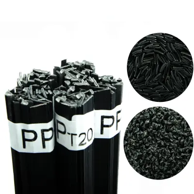 ROSFIX SPOJINA ZA VARJENJE PLASTIKE PP-T20 – ČRNA, 100 G | 270–340 °C, DOLŽINA 42 CM, MEŠANA OBLIKA
