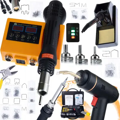 ROSFIX SET SPAJKALNA POSTAJA OH660 + BREZŽIČNI SPENJAČ RBK200W – 660W, LED, 1200 SPONK | 100–500 °C, 5000 MAH