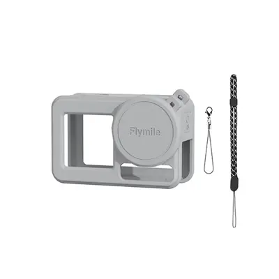 Silikonski pokrovček objektiva za DJI Osmo Action 5 Pro Grey