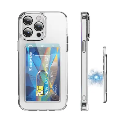 Denarnica z magnetnim držalom za kartice s stojalom