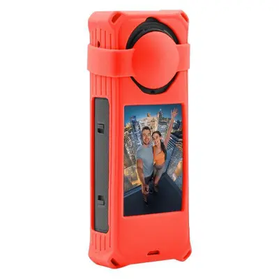 Silikonski zaščitni etui za kamero Insta360 X5 Red