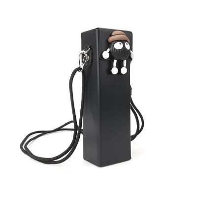 Torba za shranjevanje DJI Osmo Pocket 3, usnjena torbica, odporna na udarce Black