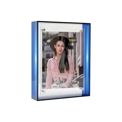 Akrilni okvir za slike: ustvarjalen, trpežen in enostaven za namestitev Blue M