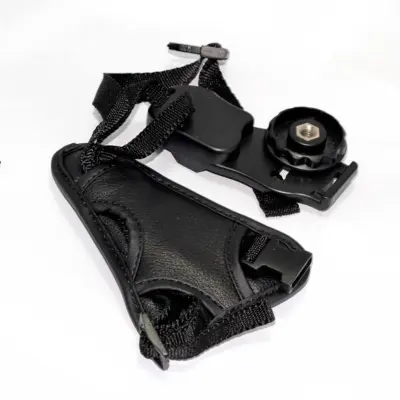 Univerzalni Trikotni Pašček za Zapestje za SLR Fotoaparate - Črn