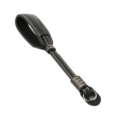 Usnjen pašček za zapestje fotoaparata za Sony, Fujifilm, Nikon, Leica Black