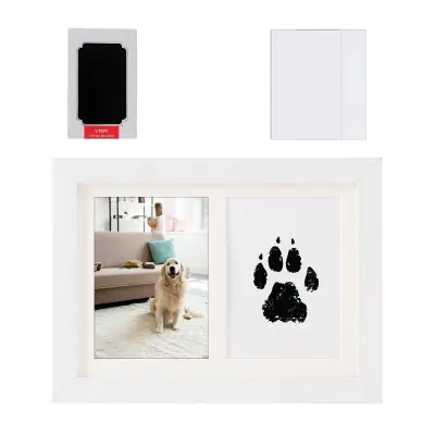 Spominski okvir za odtise tačk hišnih ljubljenčkov s kompletom črnila White