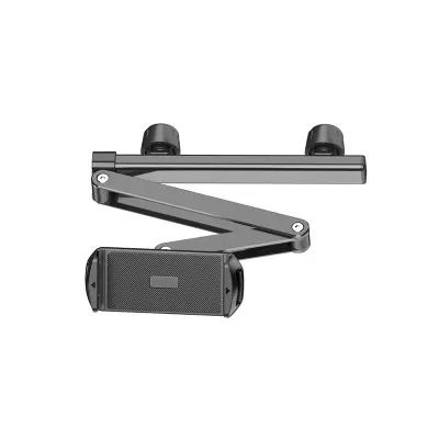 Avtomobilski nosilec za zadnje sedeže s trojnim zložljivim držalom za tablične računalnike do 15 palcev