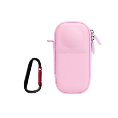 Združljiv z Insta360 X5 torbica za shranjevanje - prenosna zaščita Pink