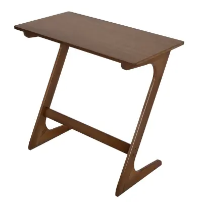 Kavna mizica iz bambusa, rjava