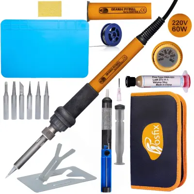 ROSFIX SET SPAJKALNA POSTAJA OP60W ELECTRIC S – 14V1 Z REGULACIJO TEMPERATURE 200–450°C | 60W, 220V