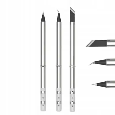 ROSFIX SET GRELNIH VRH T65 ZA SPAJKALNIK T65-BC2 – NOŽ, IGLA, TANKA IGLA | HITRA MENJAVA, 3 KOSI