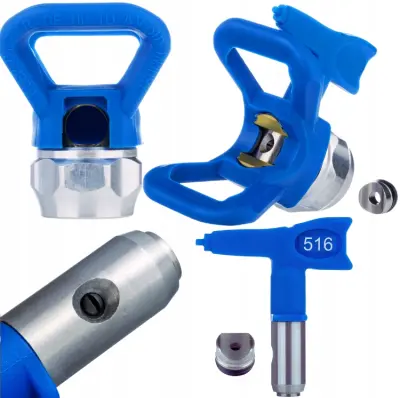 ZENTHRIL SET BRIZGALNA GLAVA SOFTFLOW 516 + ZAŠČITA FFLP – 25 CM, 80–140 BAR | ZA EMULZIJE, AKRIL, GRACO/WAGNER