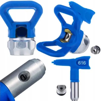 ZENTHRIL SET BRIZGALNA GLAVA SOFTFLOW 616 + OSŁONA – 30 CM, 7/8", 80–140 BAR | ZA EMULZIJE IN AKRILE