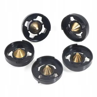 ROSFIX SET BRIZGALNIH GLAV – 5 KOSOV, 1.0–2.5 MM, ZA AGREGATE IN PIŠTOLE, VISOKA TRPEŽNOST | ENOSTAVNO ČIŠČENJE