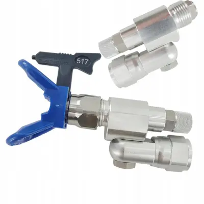 ZENTHRIL SET VENTIL HYPERELITE – BRIZGALNA GLAVA 517, 7/8", 248 BAR, 180° VRTLJIV | ZA PIŠTOLO ZA BARVANJE