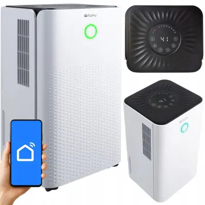 WiFi 200W kondenzacijski razvlaževalec LCD APP na kolesih 2L touch