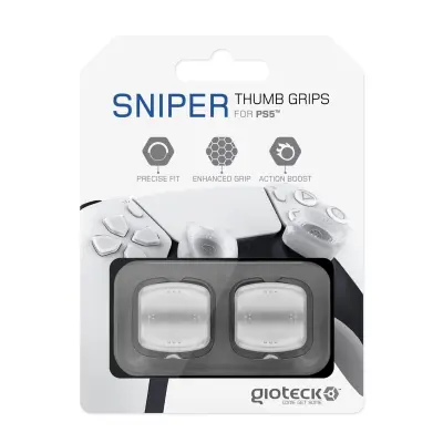 GIOTECK  SNIPER bele blazinice za PS5