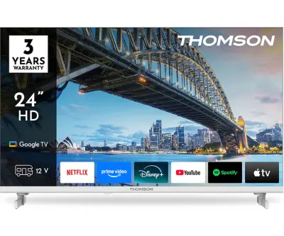 Televizor THOMSON 24HG2S15CW LED, 61cm (24"), HD, Google TV, 220 V/12 V napajanje