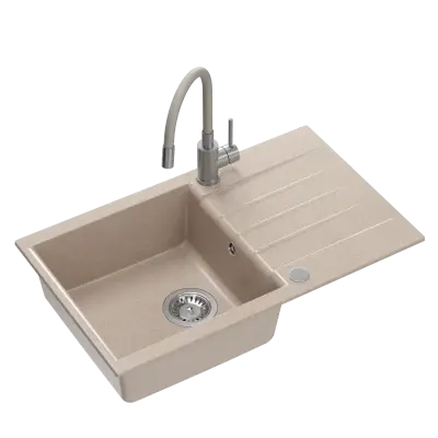 QUADRON Set korita in armature NICK 111 + MAGGIE, bež