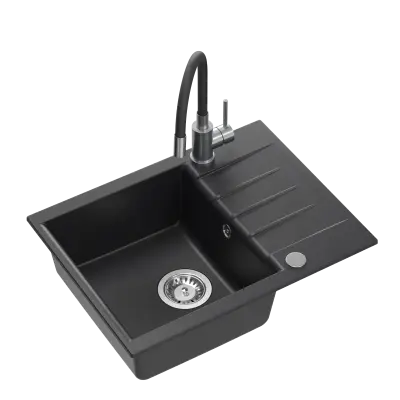 QUADRON Set korita in armature NICK 116 + MAGGIE, črn