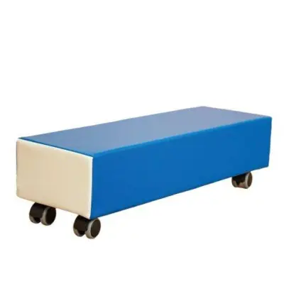 Otroški poganjalec voziček Dolgi Dady - modri