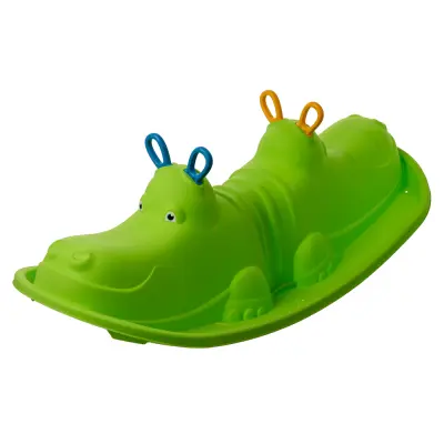 Otroška gugalnica Hippo - zelena