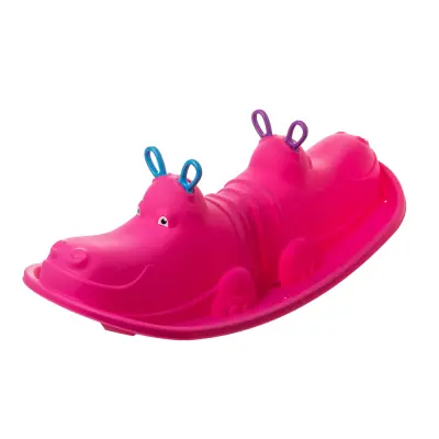 Otroška gugalnica Hippo - roza