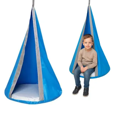 Gugalnica Comet cocoon - modra